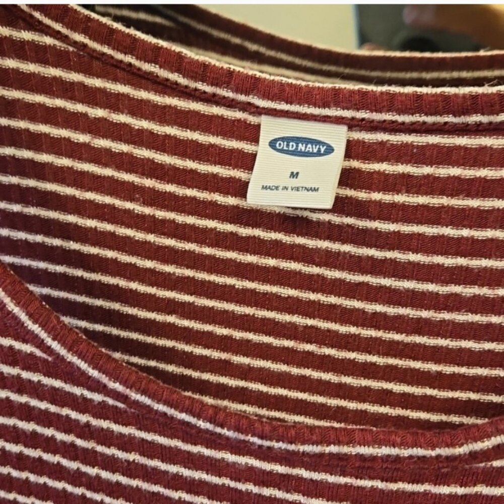Old Navy Striped Ribbed Tank - Picture 3 of 3